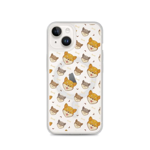 Shiba Inu iPhone MagSafe Clear Case