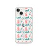 Cat Silhouettes iPhone MagSafe Clear Case