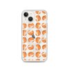 Orange Cat iPhone MagSafe Clear Case