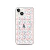magsafe-clear-case-for-iphone-iphone-14-front-6a1d790e78f64.jpg Cats and Flowers Doodle iPhone MagSafe Clear Case