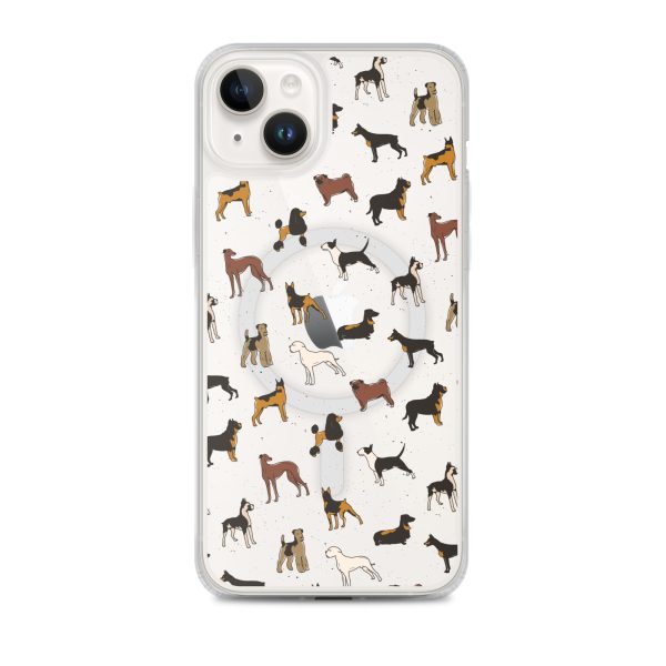 Dog Breeds iPhone MagSafe Clear Case