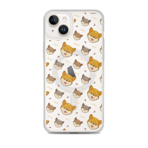 Shiba Inu iPhone MagSafe Clear Case