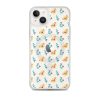 Dogs and Flowers iPhone MagSafe Clear Case