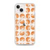 Orange Cat iPhone MagSafe Clear Case