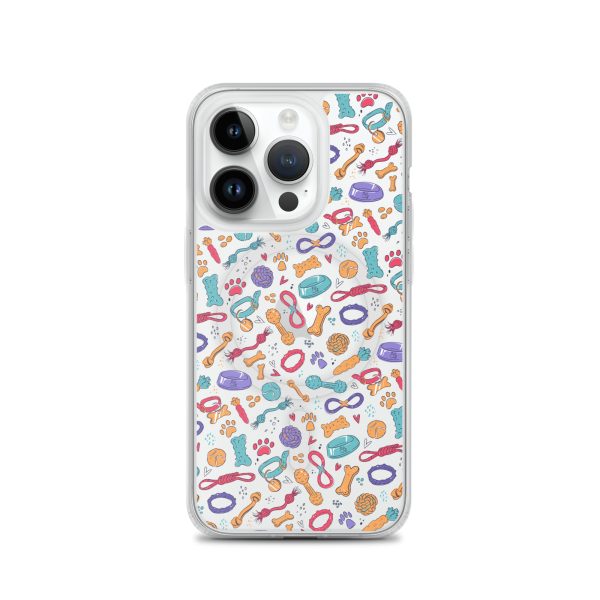 Dog Toys iPhone MagSafe Clear Case
