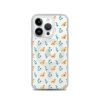 Dogs and Flowers iPhone MagSafe Clear Case
