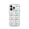 Cat Silhouettes iPhone MagSafe Clear Case