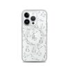 Cat Outline iPhone MagSafe Clear Case