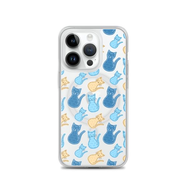 magsafe-clear-case-for-iphone-iphone-14-pro-front-6a1d77fdb992d.jpg Cat Cartoon iPhone MagSafe Clear Case