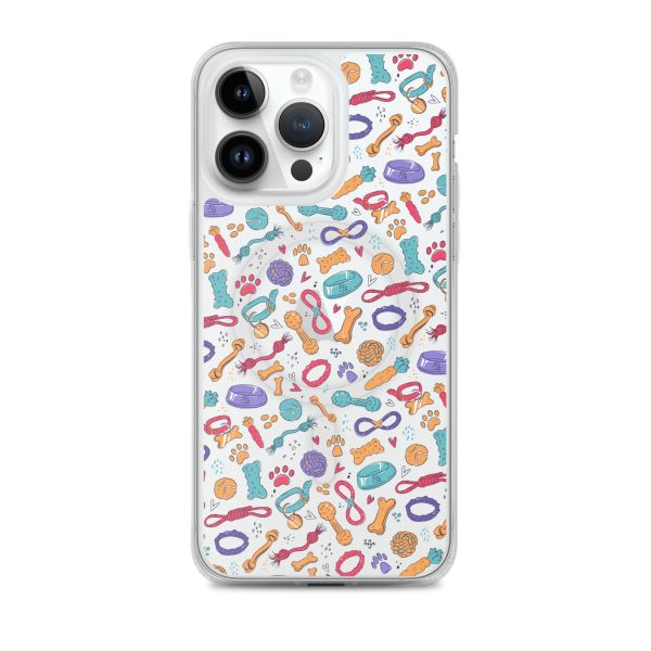Dog Toys iPhone MagSafe Clear Case