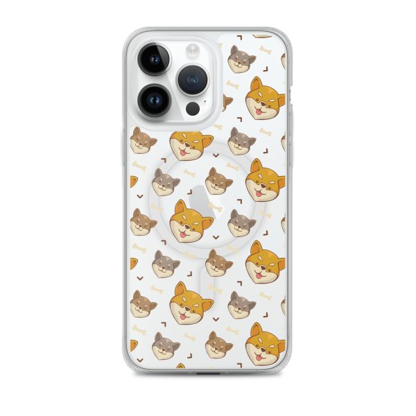 Shiba Inu iPhone MagSafe Clear Case