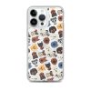 Dog Heads Seamless iPhone MagSafe Clear Case