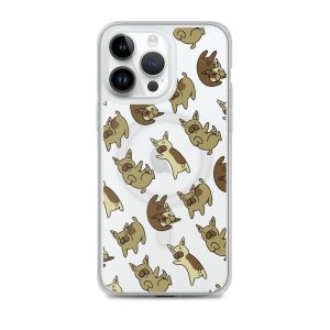 magsafe-clear-case-for-iphone-iphone-14-pro-max-front-6a1d764d0bde3.jpg French Bulldog iPhone MagSafe Clear Case