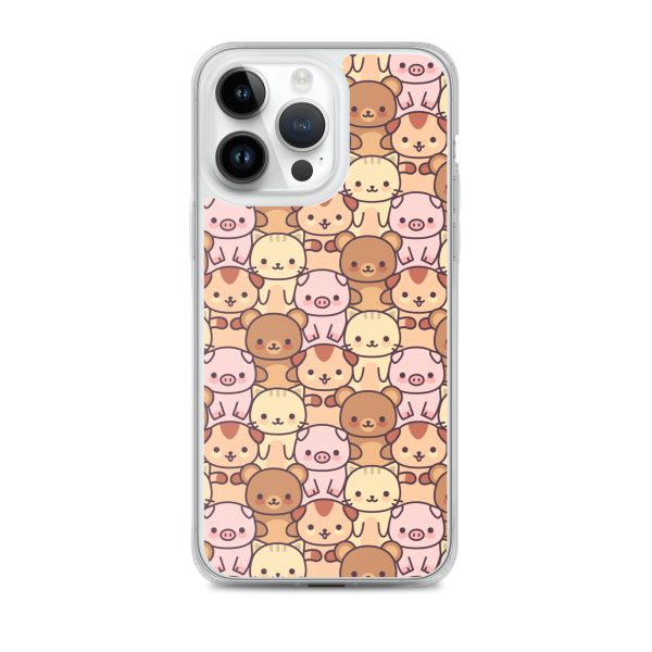 Kawaii Animals iPhone MagSafe Clear Case