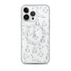 Cat Outline iPhone MagSafe Clear Case