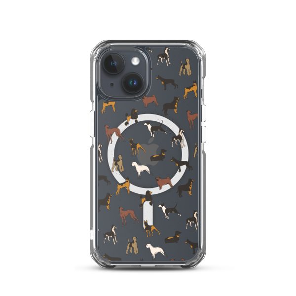 Dog Breeds iPhone MagSafe Clear Case