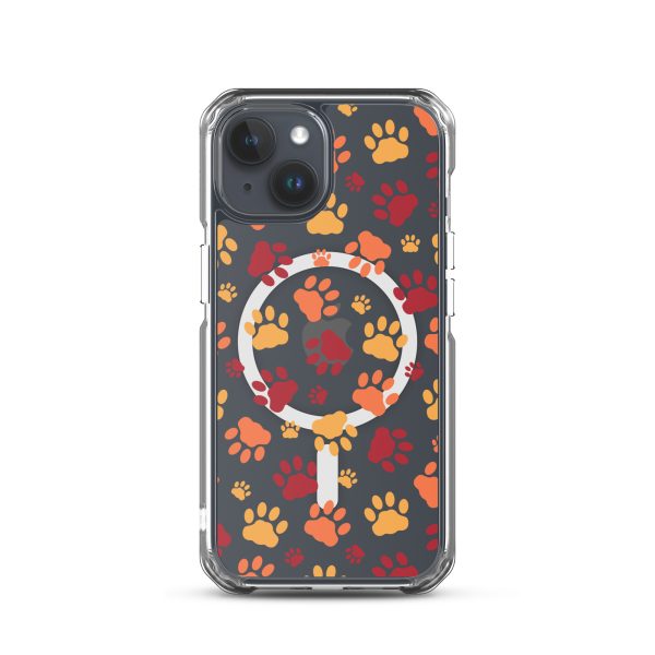 Cat Paws iPhone MagSafe Clear Case