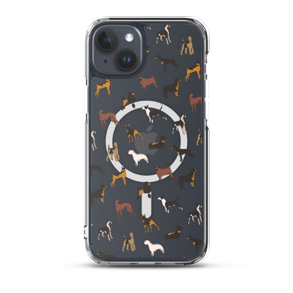 Dog Breeds iPhone MagSafe Clear Case