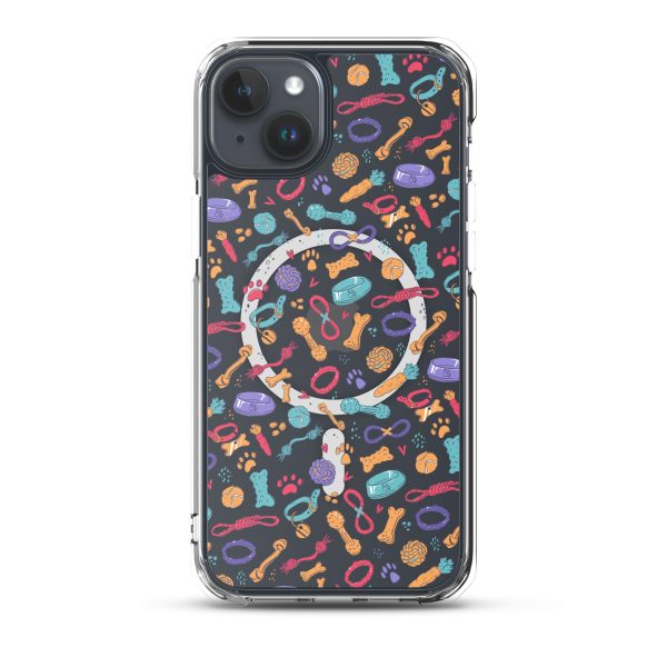 Dog Toys iPhone MagSafe Clear Case