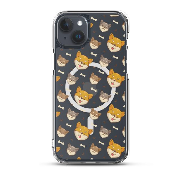 Shiba Inu iPhone MagSafe Clear Case