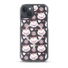 Cat Flowers and Hearts iPhone MagSafe Clear Case