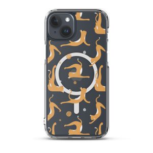 Cats and Wool iPhone MagSafe Clear Case