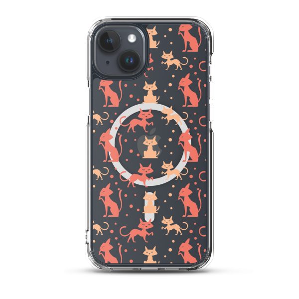 magsafe-clear-case-for-iphone-iphone-15-plus-front-6a1d785f6ca05.jpg Cat Silhouettes iPhone MagSafe Clear Case