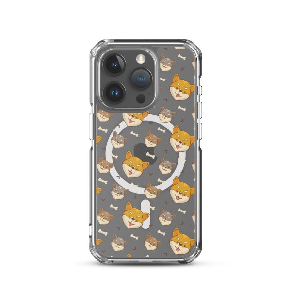 Shiba Inu iPhone MagSafe Clear Case
