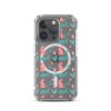 Cat Silhouettes iPhone MagSafe Clear Case