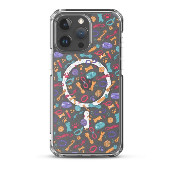 Dog Toys iPhone MagSafe Clear Case