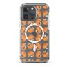 Orange Cat iPhone MagSafe Clear Case