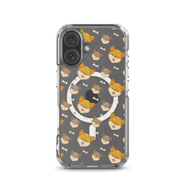 Shiba Inu iPhone MagSafe Clear Case