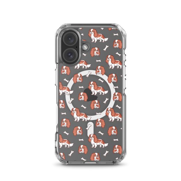 magsafe-clear-case-for-iphone-iphone-16-front-6a1db15d70d98.jpg Cavalier Dog iPhone MagSafe Clear Case