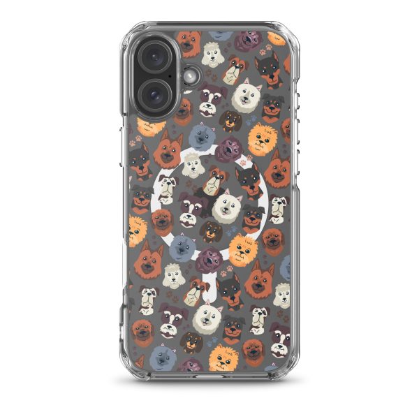 magsafe-clear-case-for-iphone-iphone-16-plus-front-6a1d740008217.jpg Dog Heads iPhone MagSafe Clear Case
