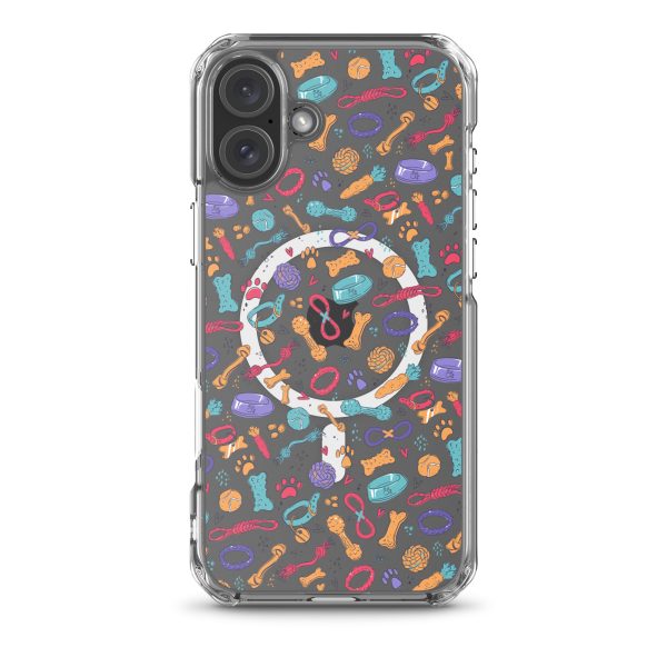 Dog Toys iPhone MagSafe Clear Case