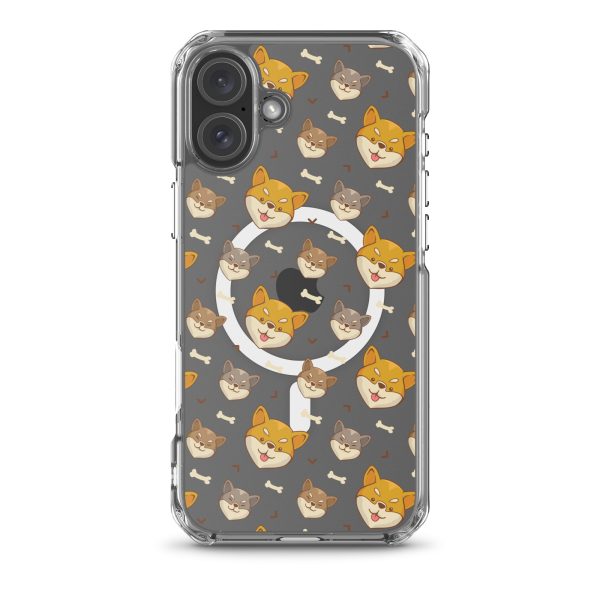 Shiba Inu iPhone MagSafe Clear Case