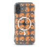 Orange Cat iPhone MagSafe Clear Case