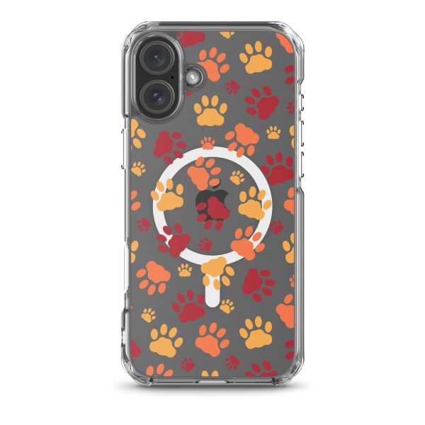 Cat Paws iPhone MagSafe Clear Case