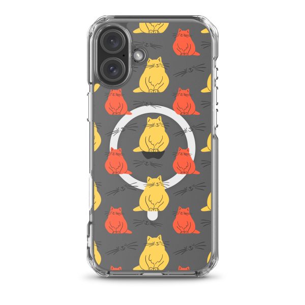 magsafe-clear-case-for-iphone-iphone-16-plus-front-6a1d7fcf59038.jpg Abstract Colorful Cats iPhone MagSafe Clear Case