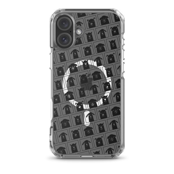 magsafe-clear-case-for-iphone-iphone-16-plus-front-6a1db12c9f18e.jpg Black Dogs iPhone MagSafe Clear Case