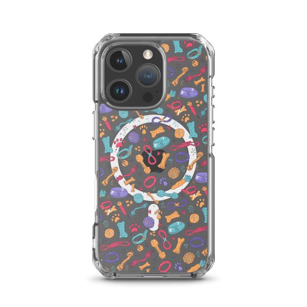Dog Toys iPhone MagSafe Clear Case