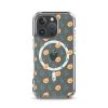 Dogs and Flowers iPhone MagSafe Clear Case