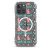 Cat Silhouettes iPhone MagSafe Clear Case