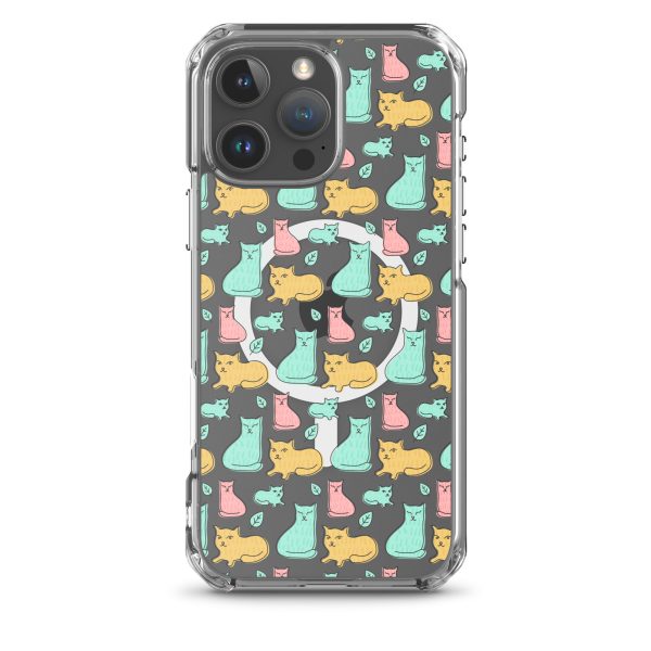 magsafe-clear-case-for-iphone-iphone-16-pro-max-front-6a1d7787a0cea.jpg Cat Cute Colorful iPhone MagSafe Clear Case