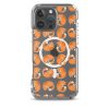 Orange Cat iPhone MagSafe Clear Case