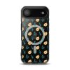 Dogs and Flowers iPhone MagSafe Clear Case