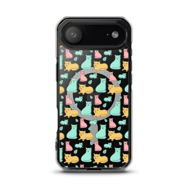 magsafe-clear-case-for-iphone-iphone-17-air-front-6a1d7787a0e8f.jpg Cat Cute Colorful iPhone MagSafe Clear Case