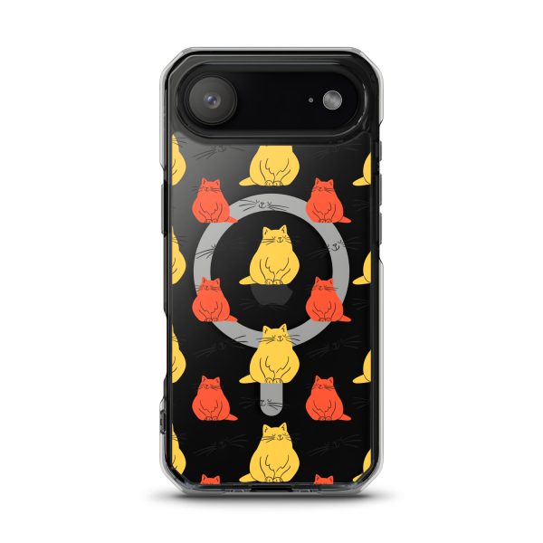 magsafe-clear-case-for-iphone-iphone-17-air-front-6a1d7fcf5925e.jpg Abstract Colorful Cats iPhone MagSafe Clear Case