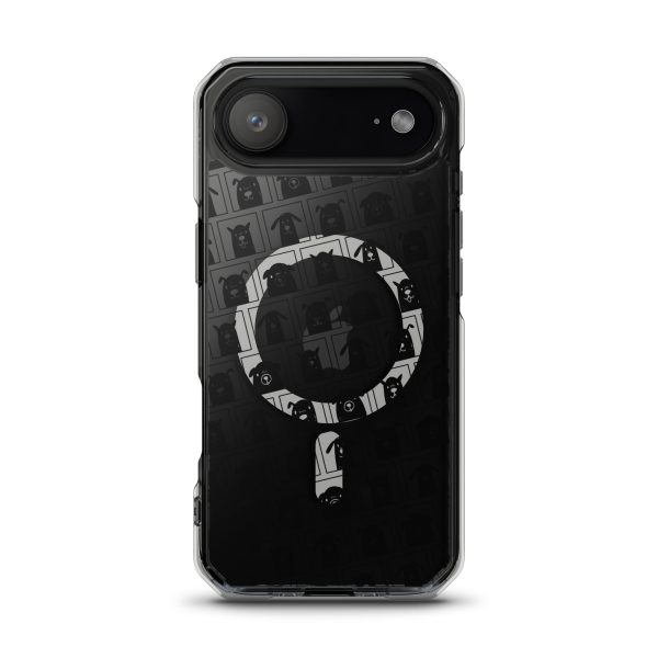 magsafe-clear-case-for-iphone-iphone-17-air-front-6a1db12c9f58b.jpg Black Dogs iPhone MagSafe Clear Case
