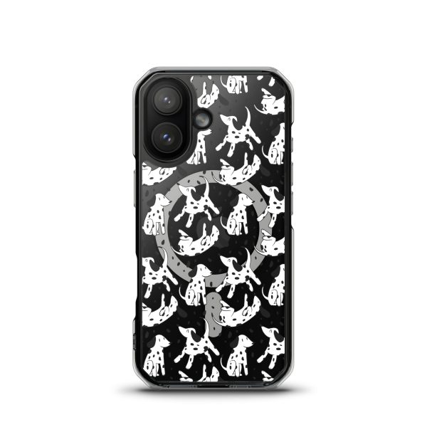 magsafe-clear-case-for-iphone-iphone-17-front-6a1d73acb3943.jpg Dalmatian Dog iPhone MagSafe Clear Case